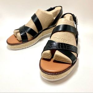 NIB Nine West Calico Espadrille Sandals Sz 8